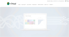 Desktop Screenshot of eclinicalsol.com